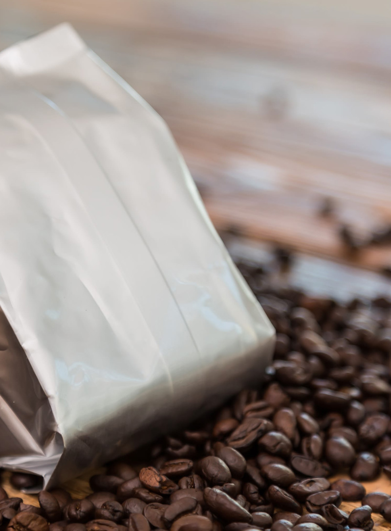 Confezionamento caffè sottovuoto